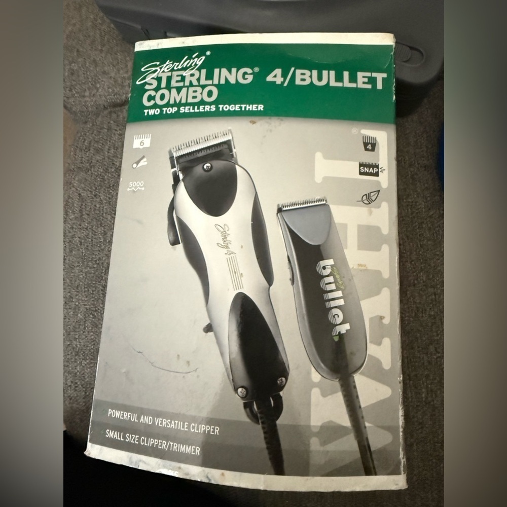 Sterling 4 bullet combo  clipper and trimmer G8